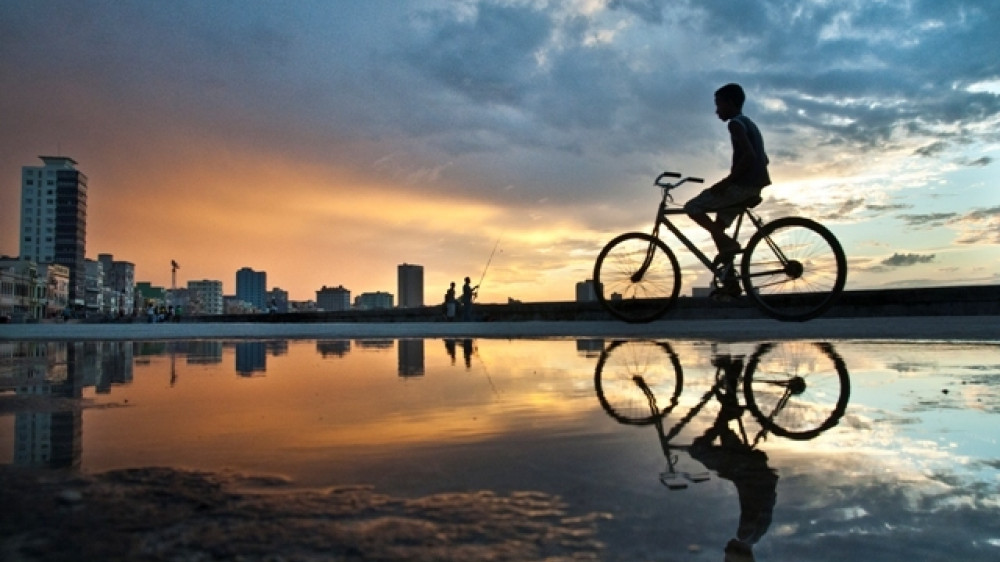 Havanna und Fahrrad ()